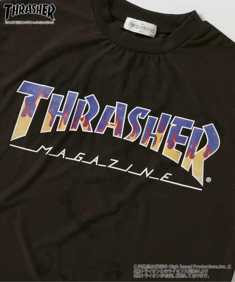 THRASHER 水陸兩用 圖案 Tシャツ