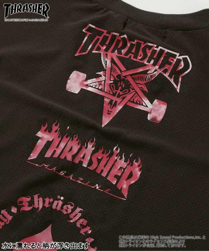 THRASHER 水陸兩用 圖案 Tシャツ