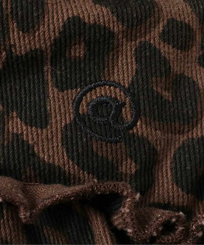 後背Logo荷葉邊裙褲