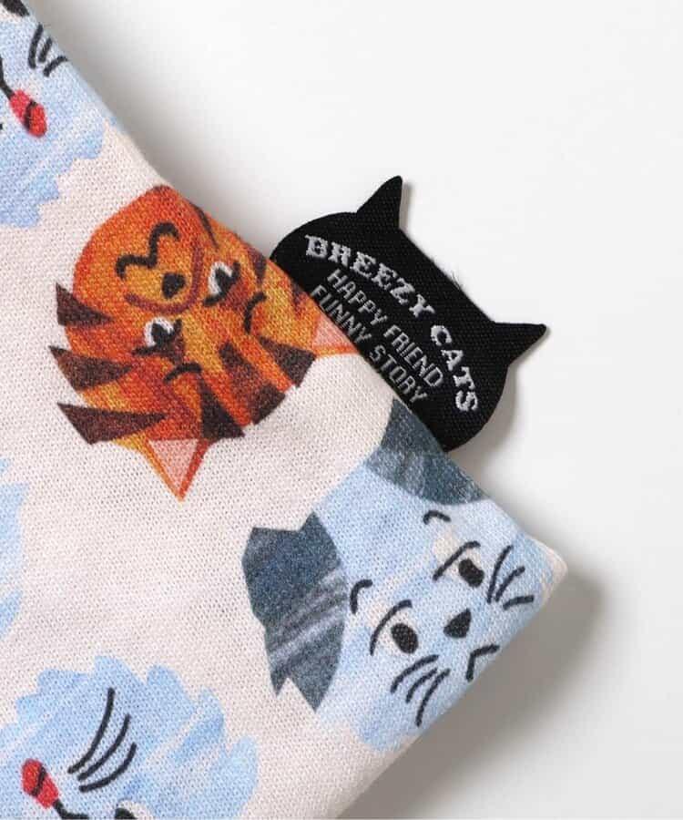 BREEZY CATS 全印花 束口袋