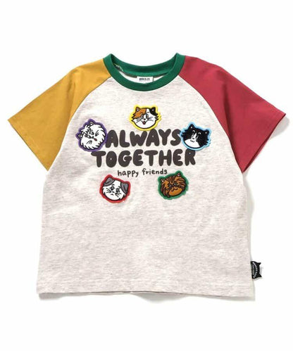 BREEZY CATS logo貼布設計 T恤