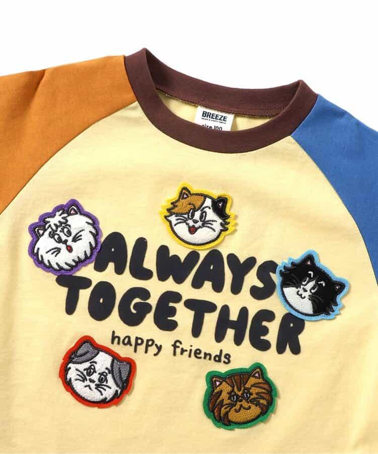 BREEZY CATS logo貼布設計 T恤