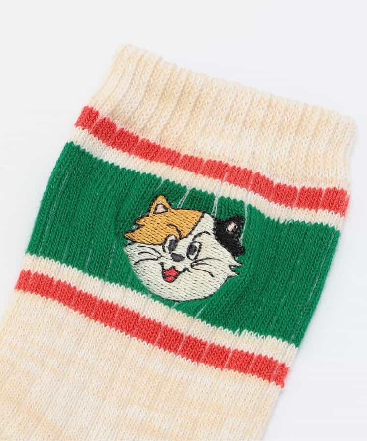 BREEZY CATS 3P 單點裝飾襪子