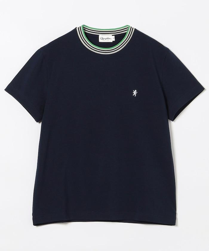 CREW NECK KNIT-LINE T-SHIRT T恤