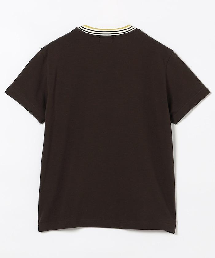 CREW NECK KNIT-LINE T-SHIRT T恤
