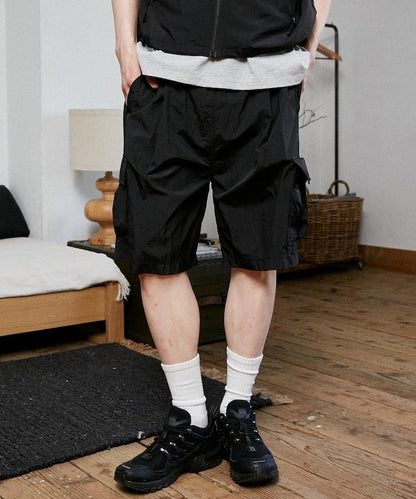 LOVE POP STUDIO 可成套搭配 尼龍休閒短褲