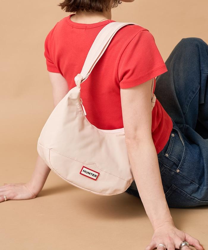 NYLON MINI HOBO 耐水 迷你單肩包