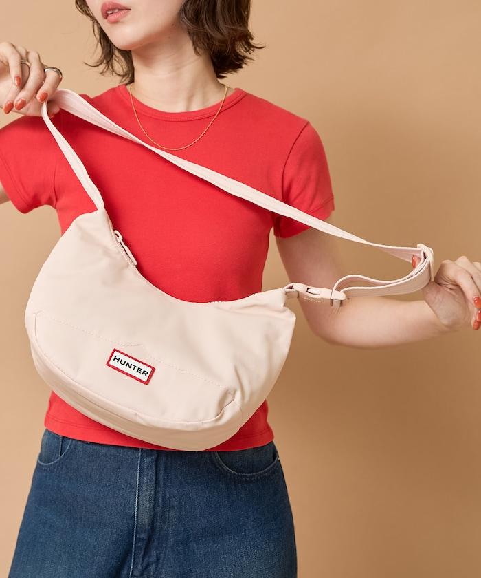 NYLON MINI HOBO 耐水 迷你單肩包