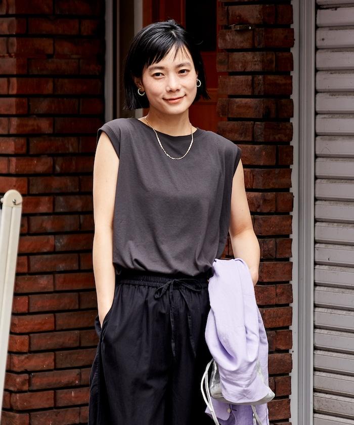 防汗漬 無袖 平紋針織 遮熱 防紫外線 T恤