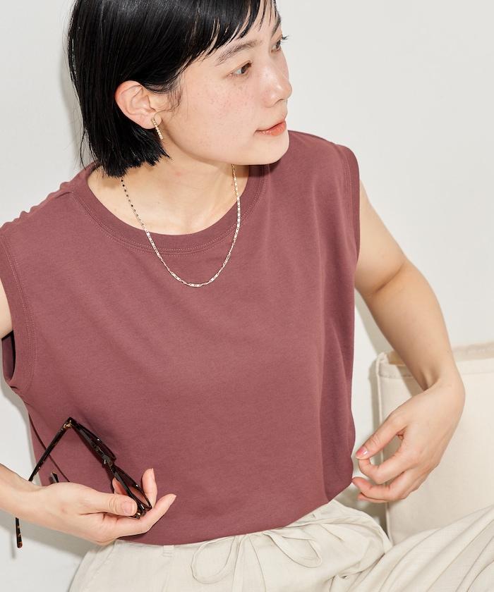 防汗漬 無袖 平紋針織 遮熱 防紫外線 T恤