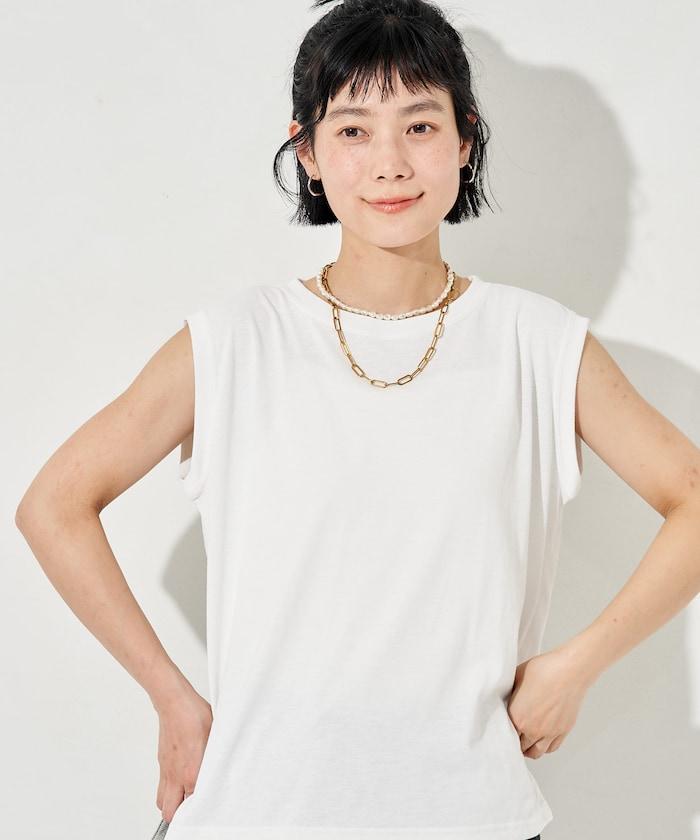 防汗漬 無袖 平紋針織 遮熱 防紫外線 T恤