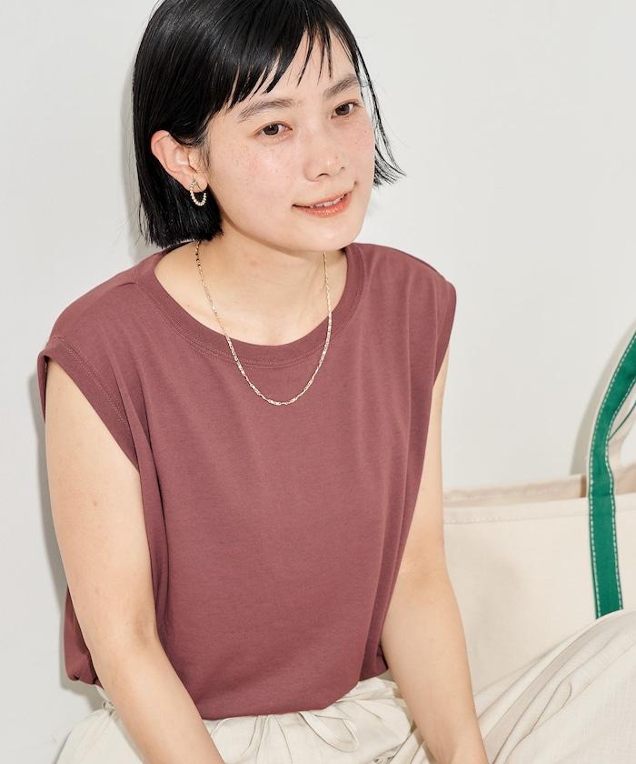 防汗漬 無袖 平紋針織 遮熱 防紫外線 T恤