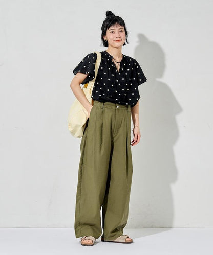 印度通體刺繡 袖部荷葉邊 輕薄面料 上衣（可成套）
