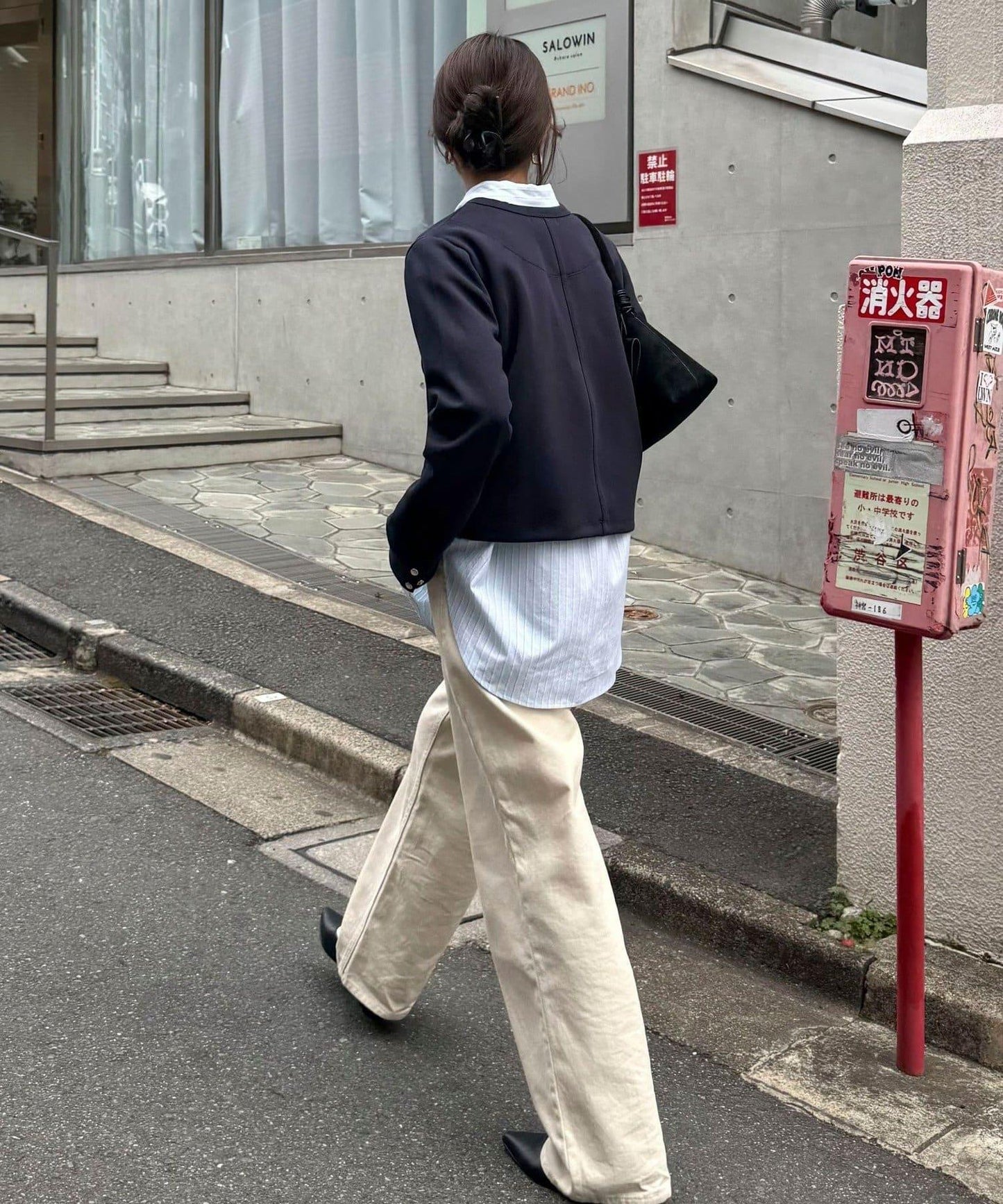 按扣設計 彈力Ponte面料 針織開衫