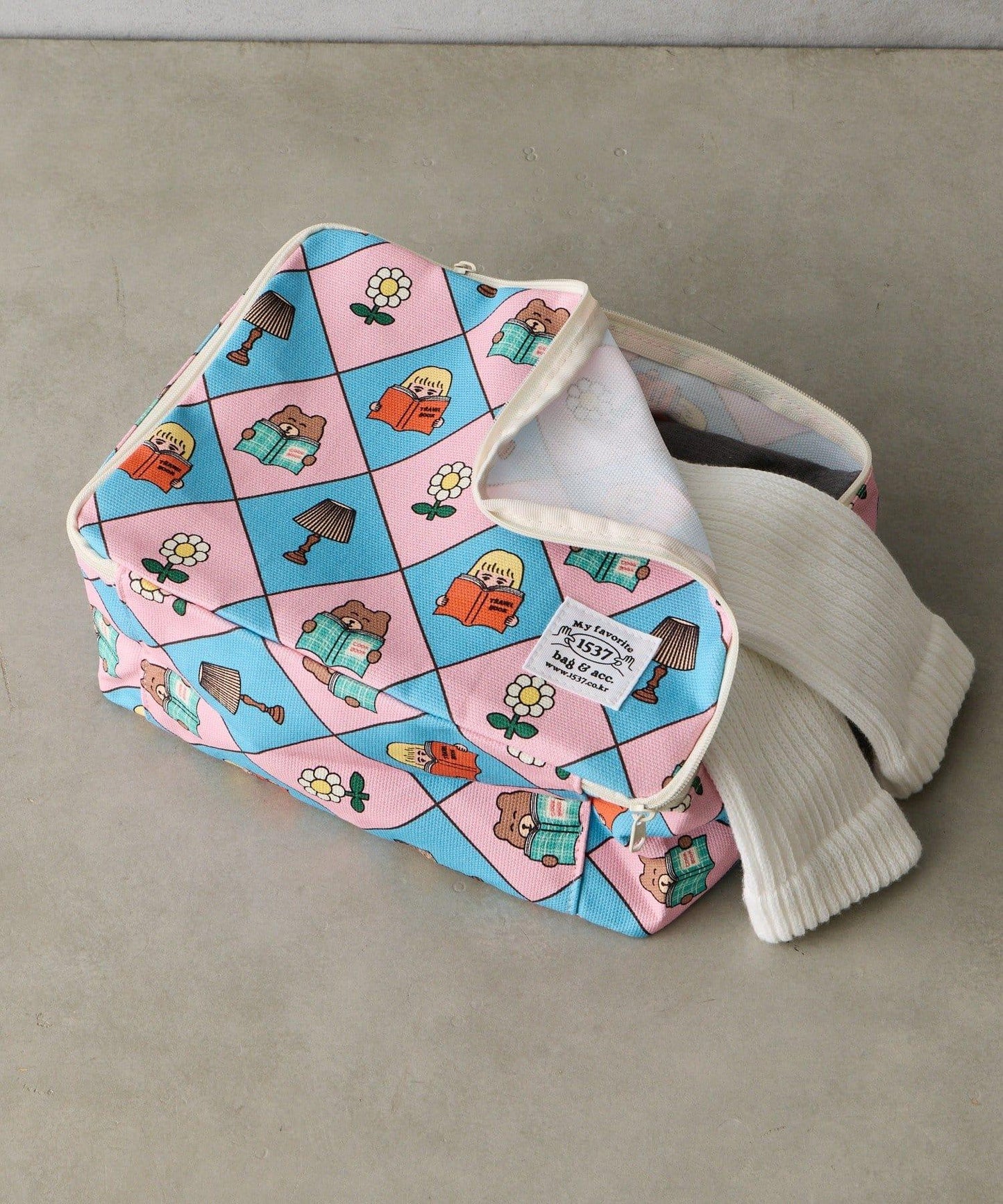 OOHLALA/1537 TRAVEL POUCH 旅行收納包 S款