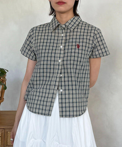 U.S. POLO ASSN. 泡泡紗迷你襯衫