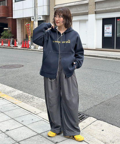 HIJIRI’s企畫 雙褶彎刀西褲