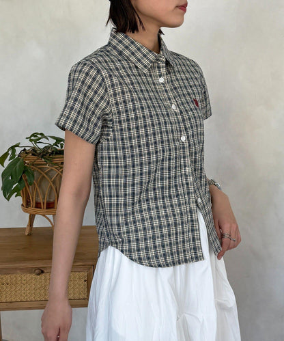 U.S. POLO ASSN. 泡泡紗迷你襯衫
