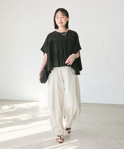RIVE DROITE 褶皺蓬鬆廓形 女式襯衫