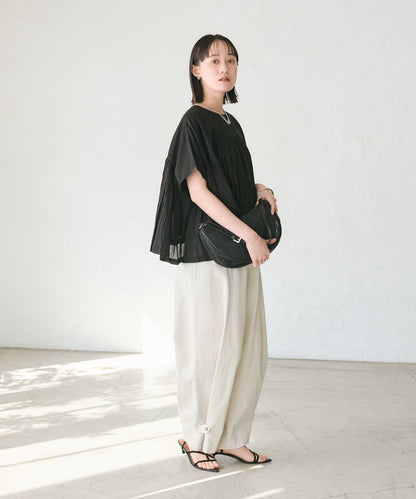 RIVE DROITE 褶皺蓬鬆廓形 女式襯衫