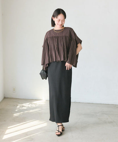 RIVE DROITE 褶皺蓬鬆廓形 女式襯衫