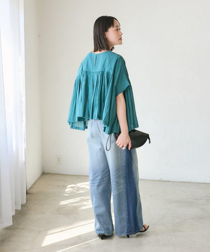RIVE DROITE 褶皺蓬鬆廓形 女式襯衫