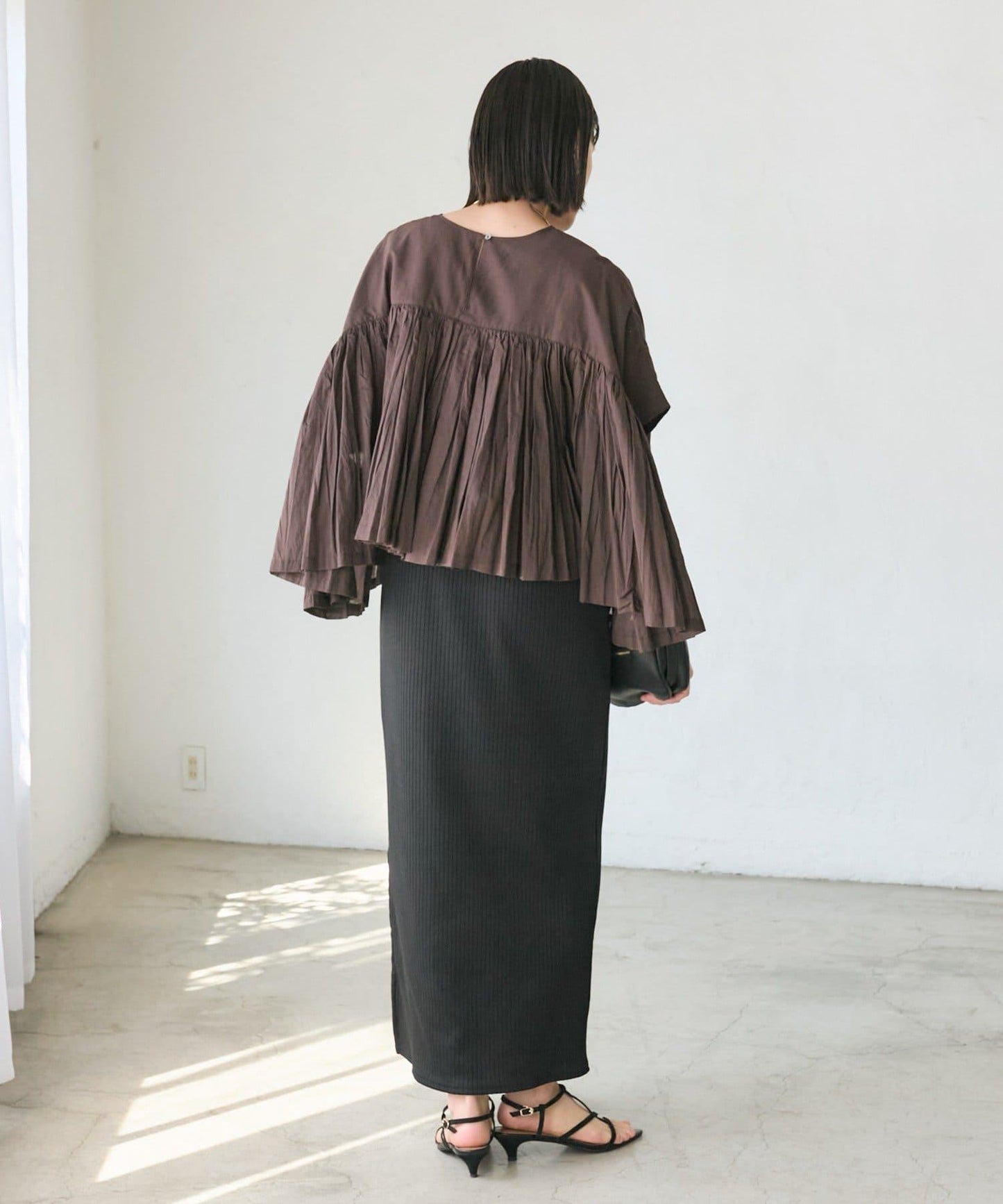 RIVE DROITE 褶皺蓬鬆廓形 女式襯衫