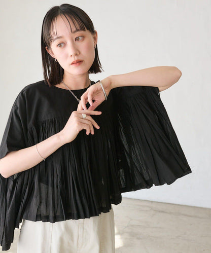 RIVE DROITE 褶皺蓬鬆廓形 女式襯衫