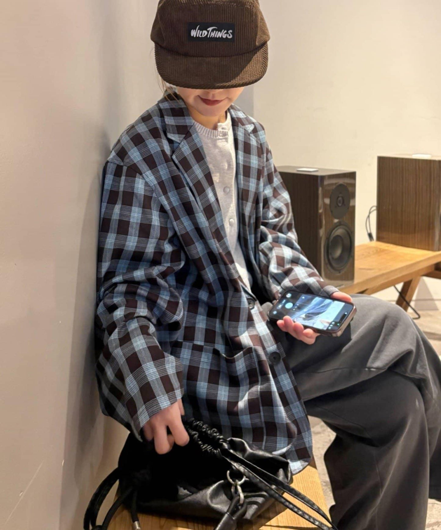 CIAOPANIC TYPY S.A.P 格紋夾克