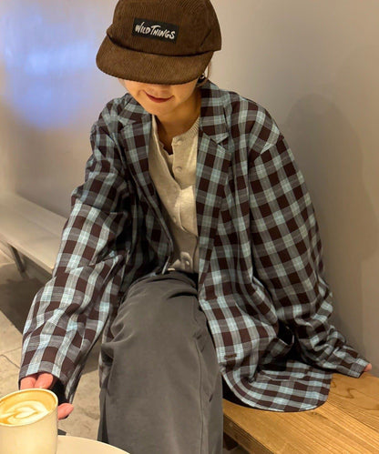 CIAOPANIC TYPY S.A.P 格紋夾克