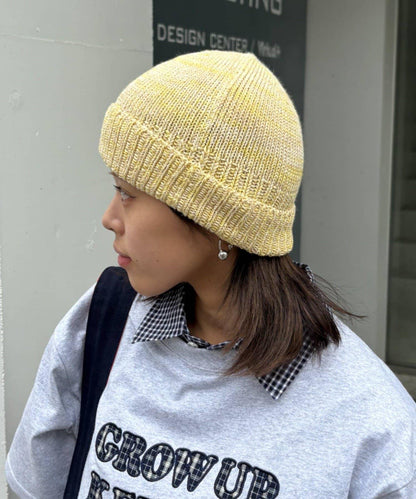 中性混色紗線針織帽