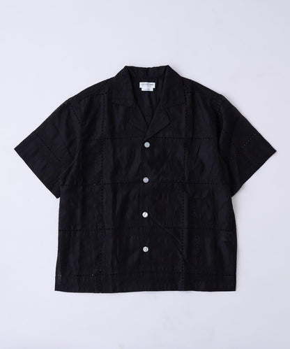 中性蕾絲刺繡襯衫 網絡