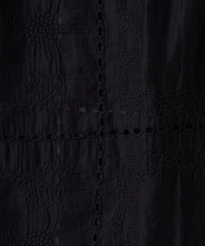 中性蕾絲刺繡襯衫 網絡