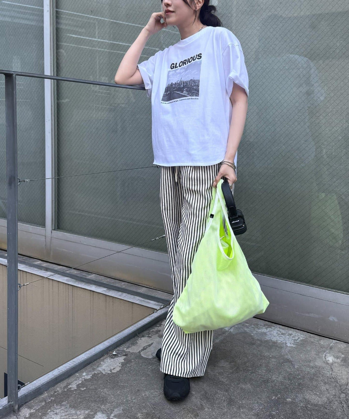 可翻面設計 網眼材質 購物袋