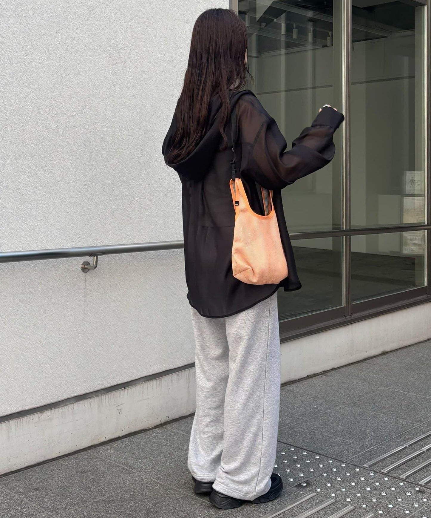 雙面設計 迷你網眼 購物袋