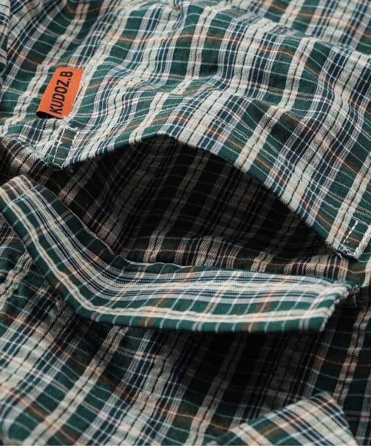 KUDOZ.B 格紋襯衫
