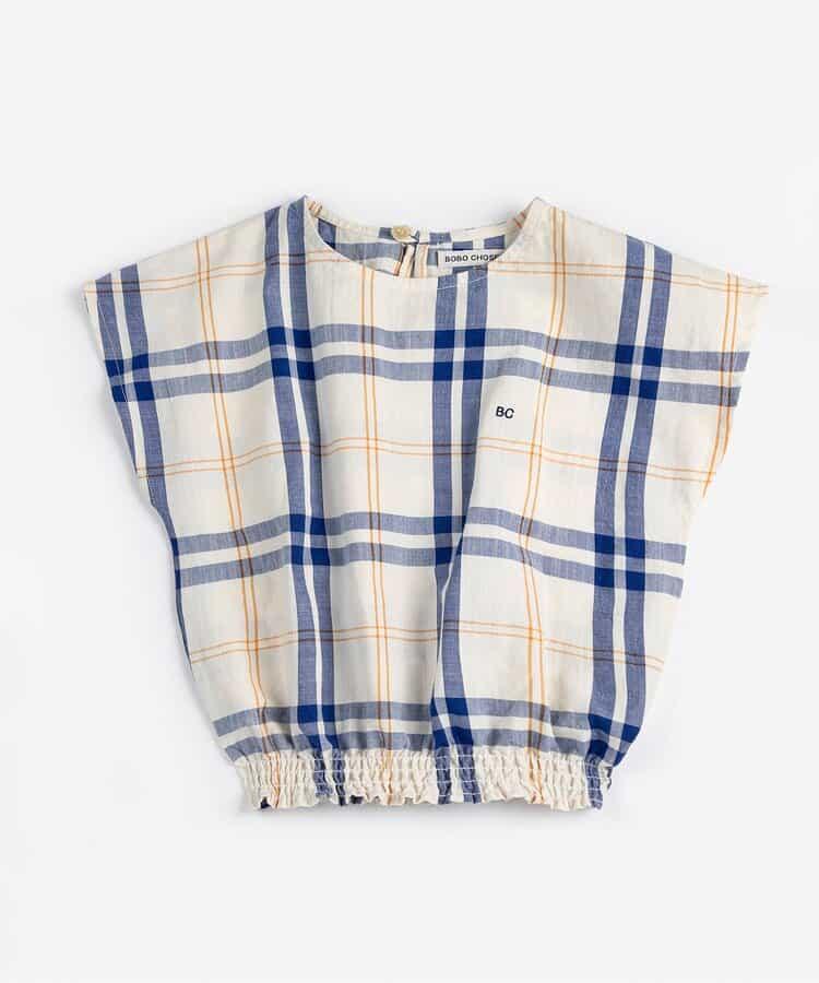 Fun Tartan 兒童短袖襯衫