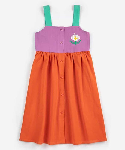 Pixel Daisy 連衣裙 兒童款