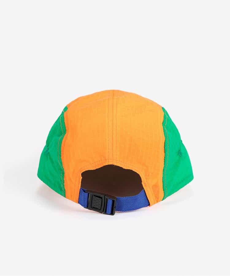 Color block technic cap 兒童帽子