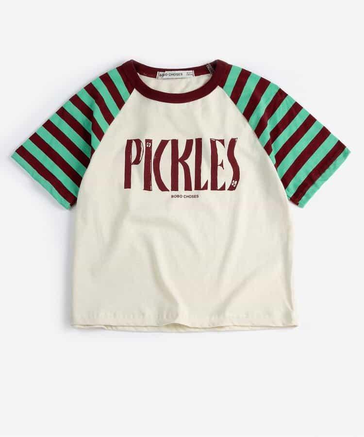 兒童 Spicy Pickles 插肩短袖T恤