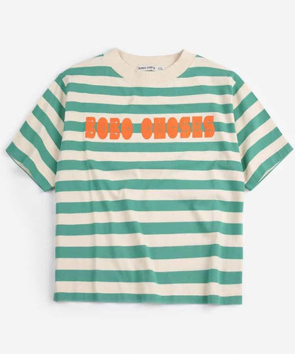 Modern striped 條紋短袖兒童T恤