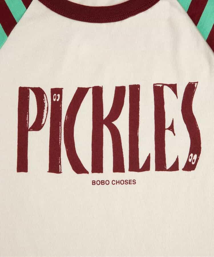兒童 Spicy Pickles 插肩短袖T恤