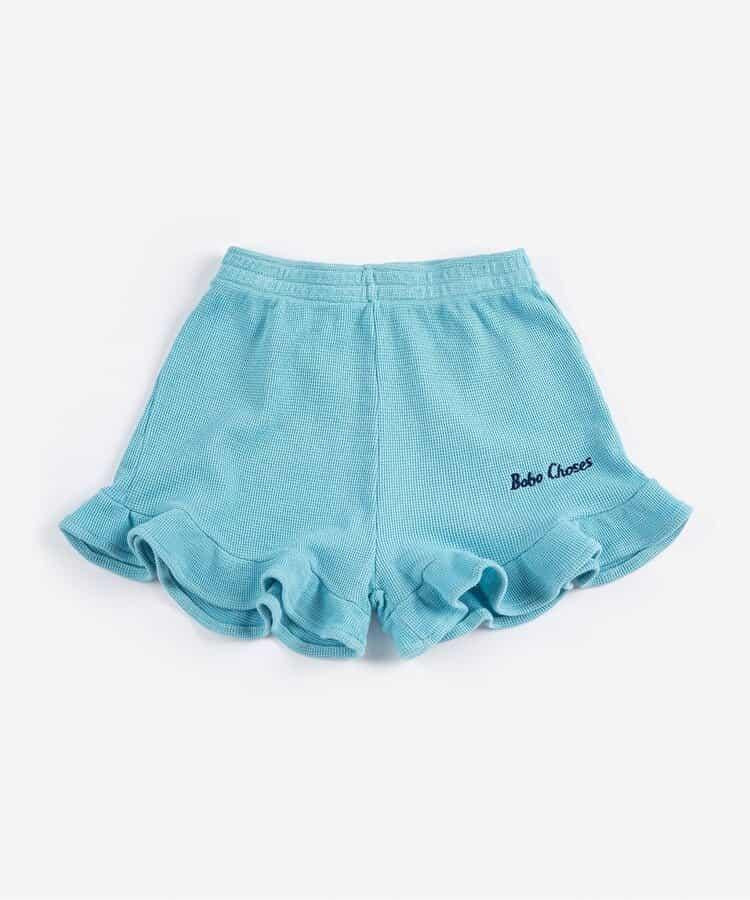 Bobo Choses 荷葉邊設計 兒童短褲
