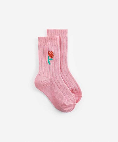 Flower shor socks 2P 嬰童襪子