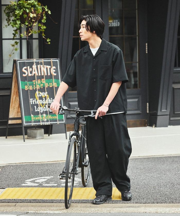 速幹亞麻風 寬鬆版型 開領 短袖襯衫（新色）