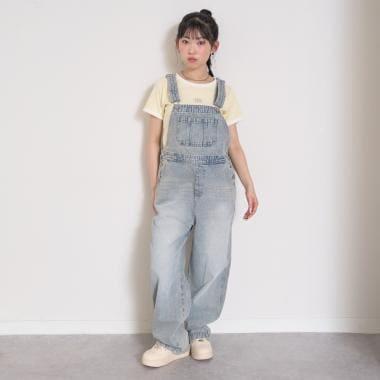 BS 牛仔揹帶褲