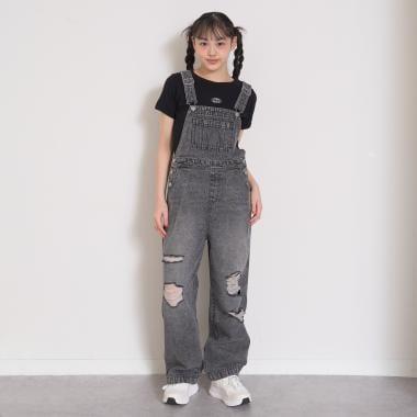 BS 牛仔揹帶褲
