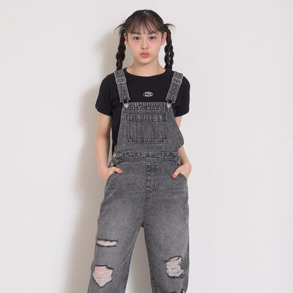 BS 牛仔揹帶褲