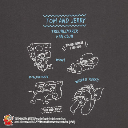 TOM AND JERRY（湯姆與傑瑞） 寬鬆款T恤