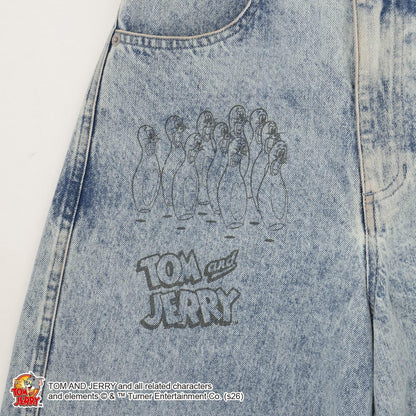 TOM AND JERRY（貓和老鼠） 彎刀版型 褲子